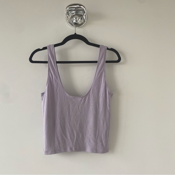 New Parade 
Scoop Tank | Lush Rib | Archive (Mist) Lavender - Picture 1 of 3